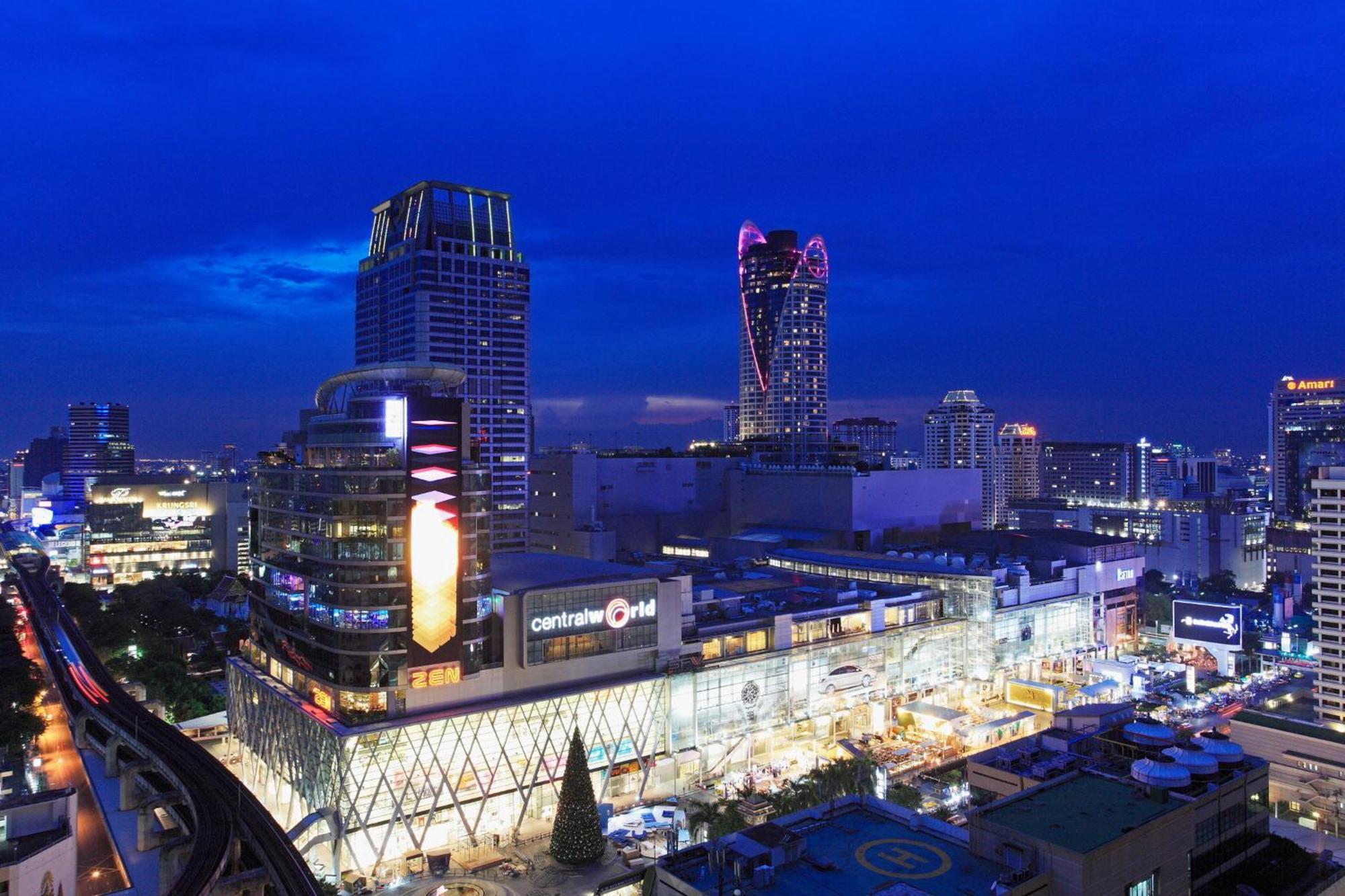 Centara Grand At Centralworld Bangkok Exteriör bild